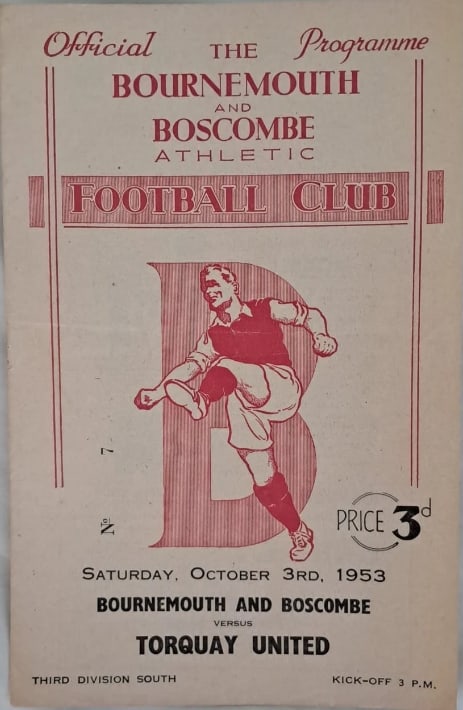 Match programme
