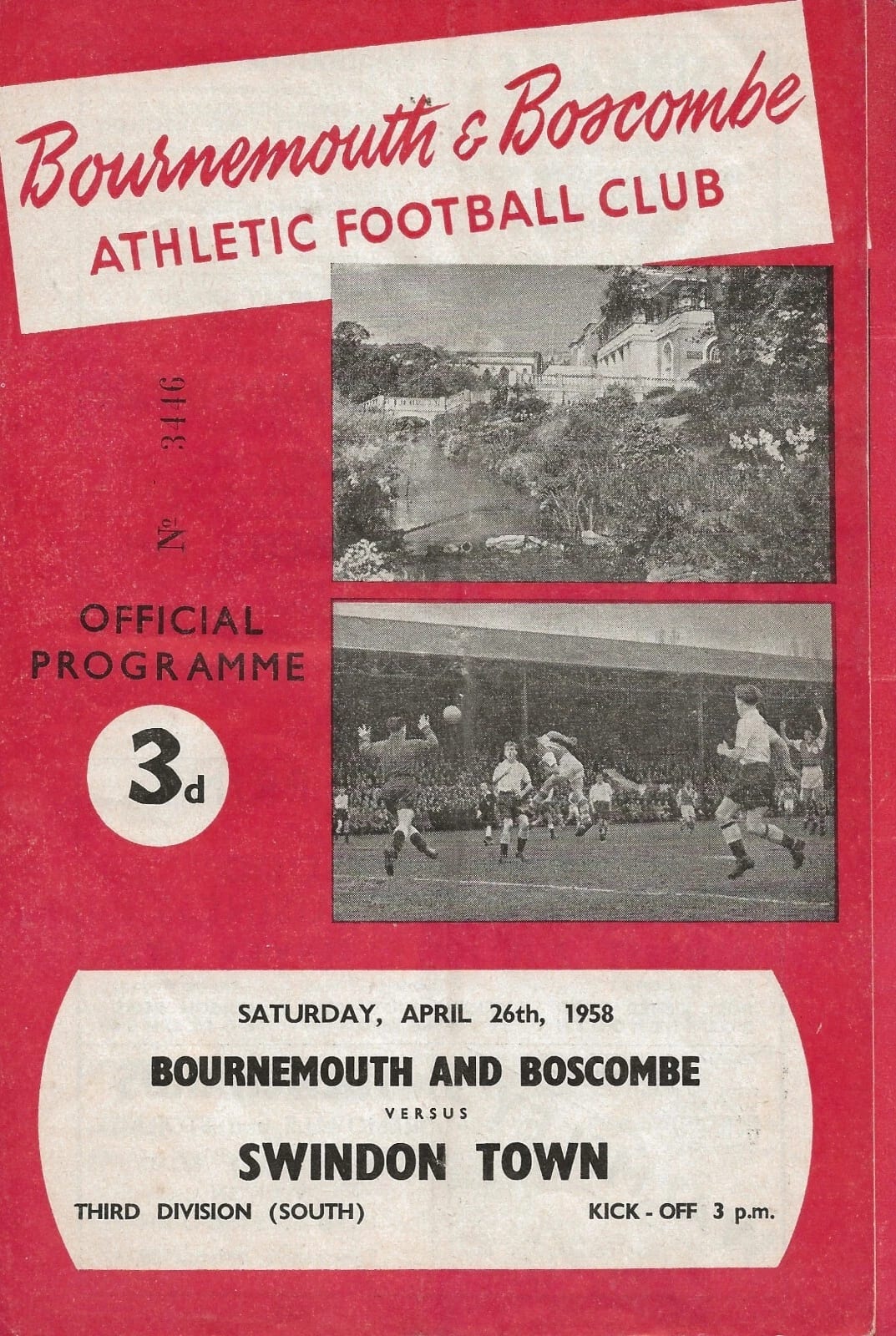 Match programme