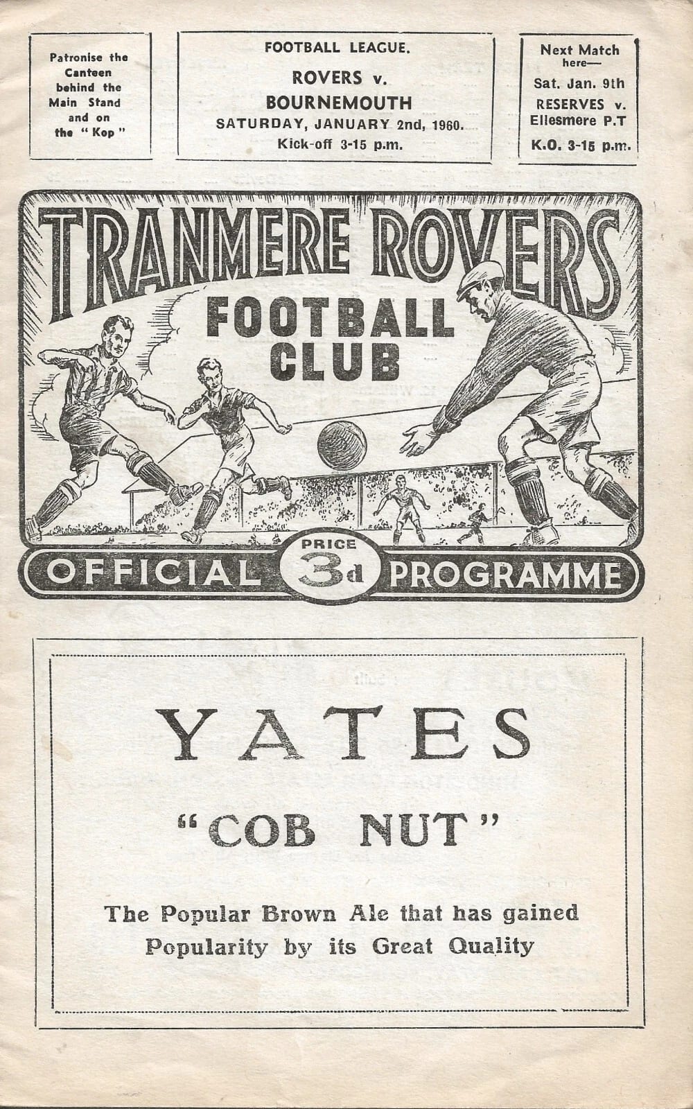 Match programme