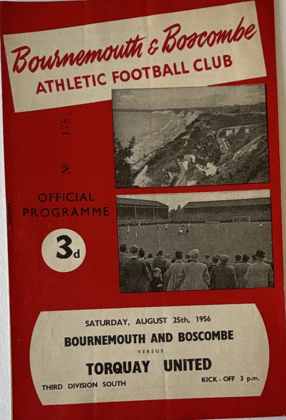 Match programme