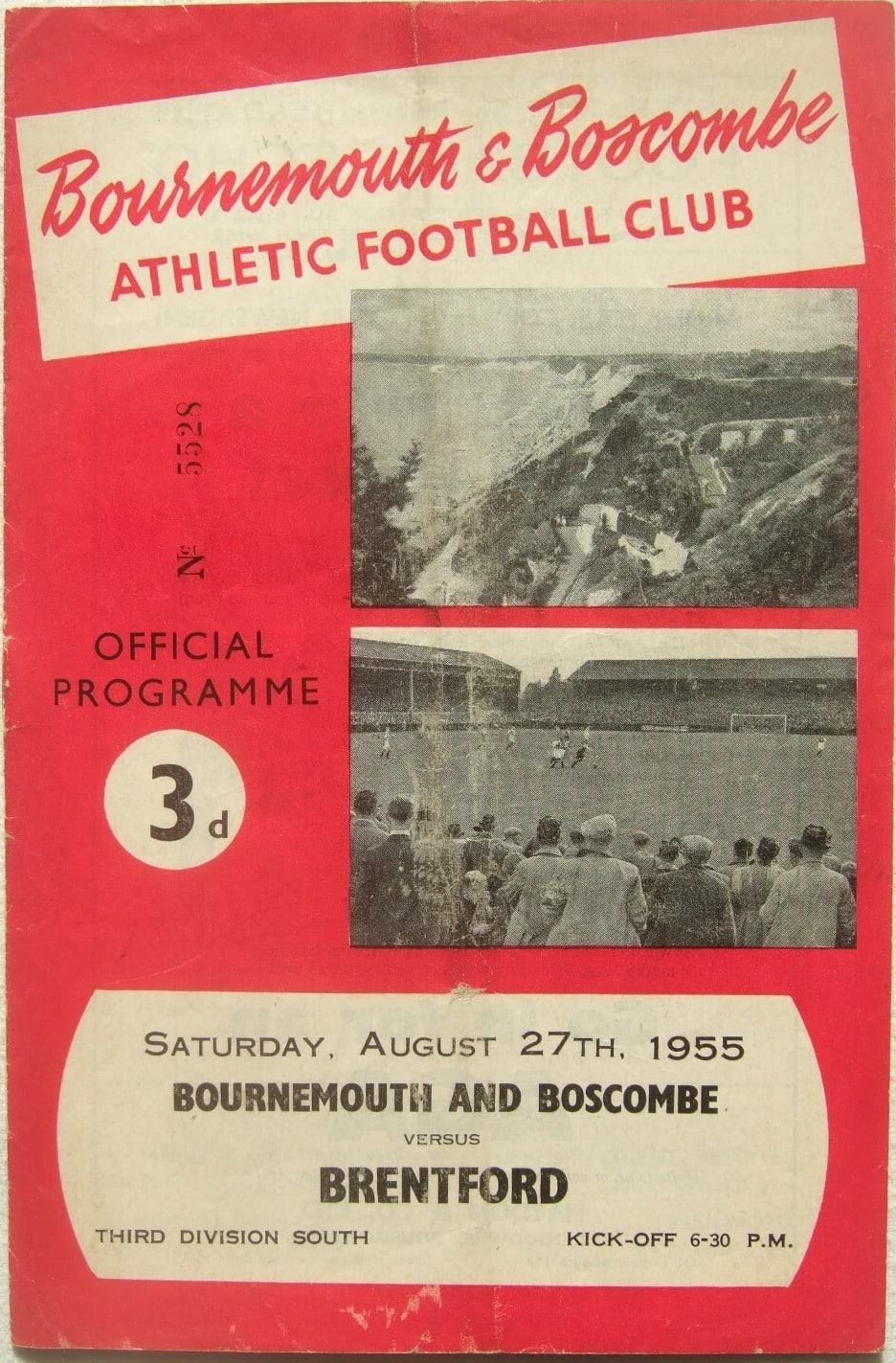 Match programme