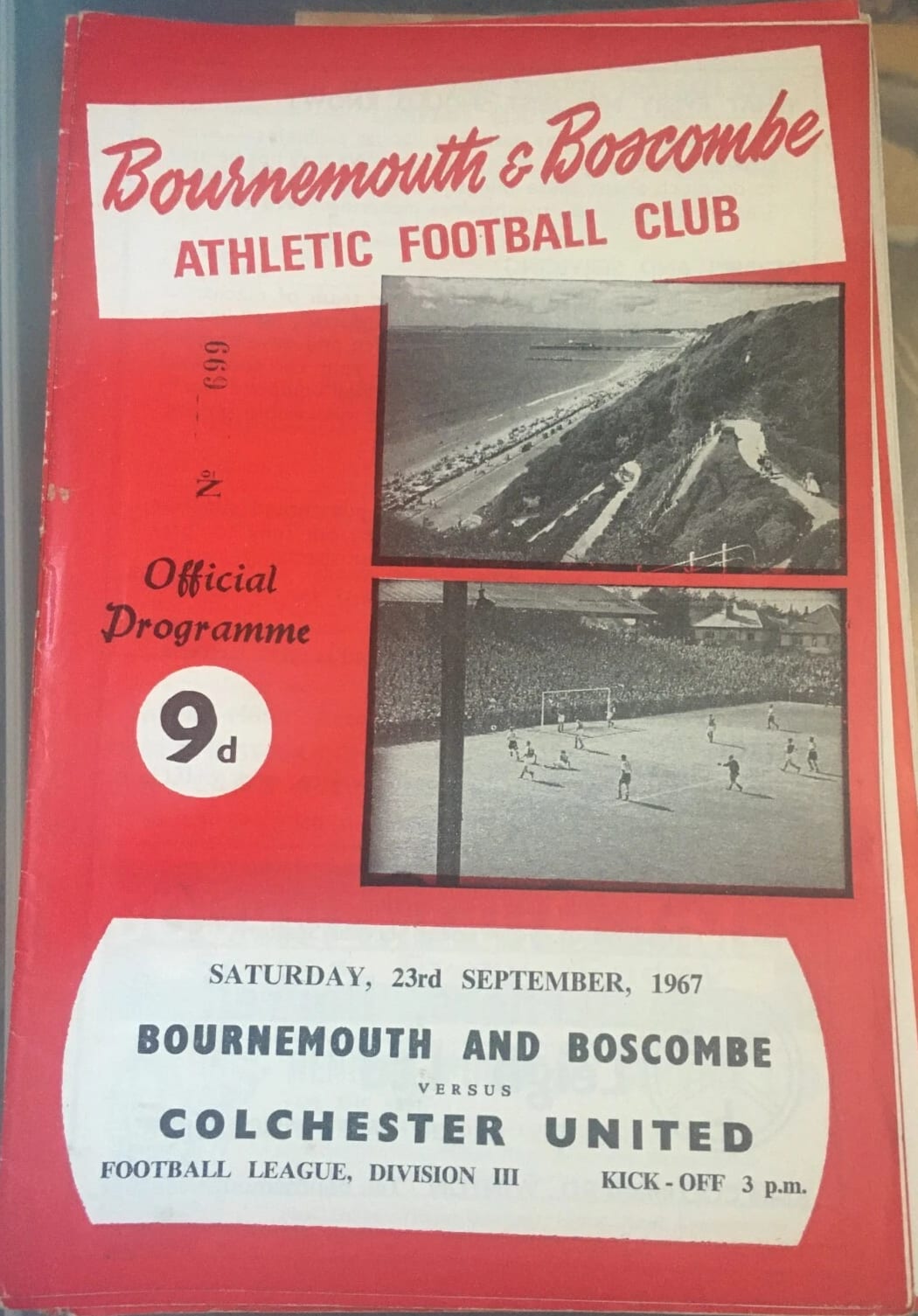 Match programme
