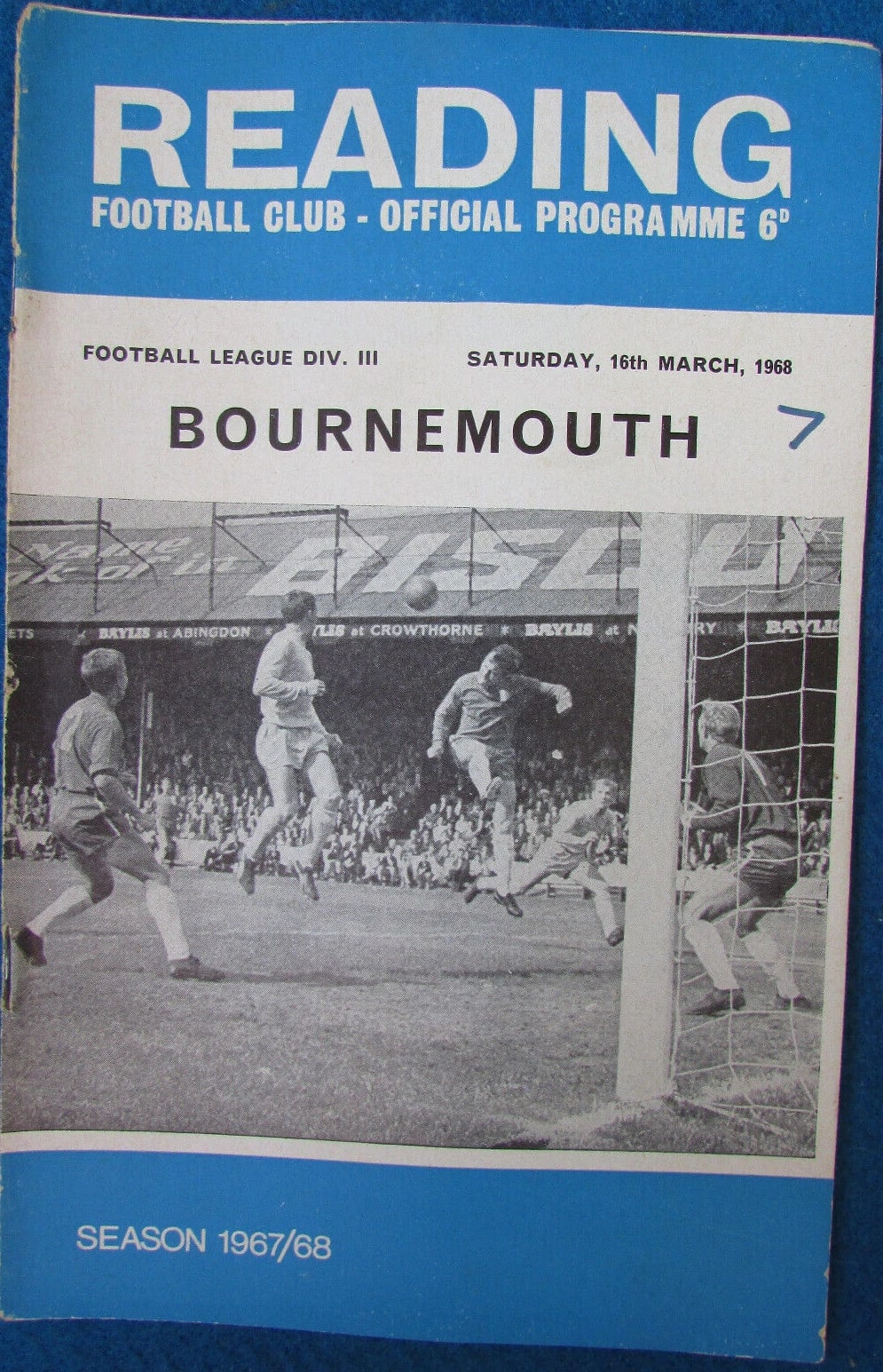 Match programme