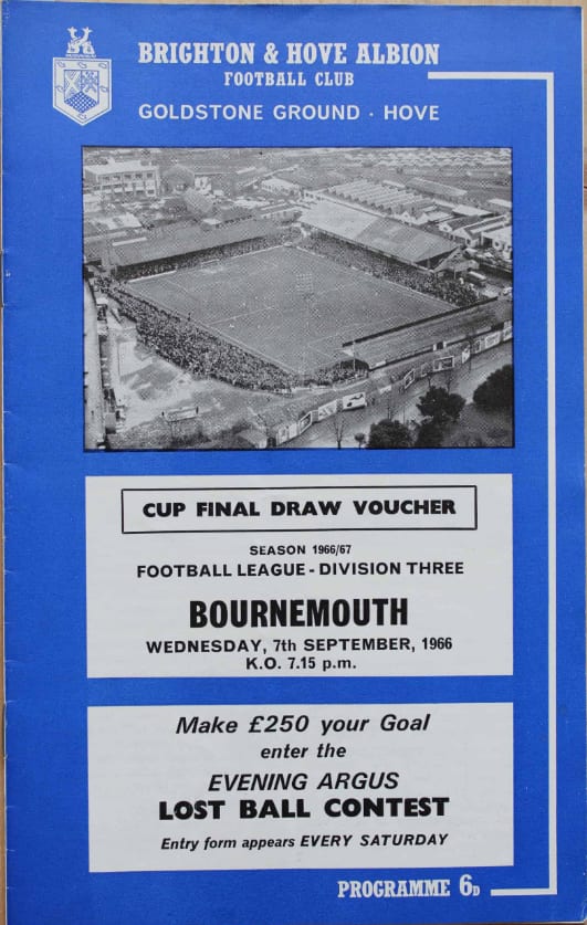 Match programme