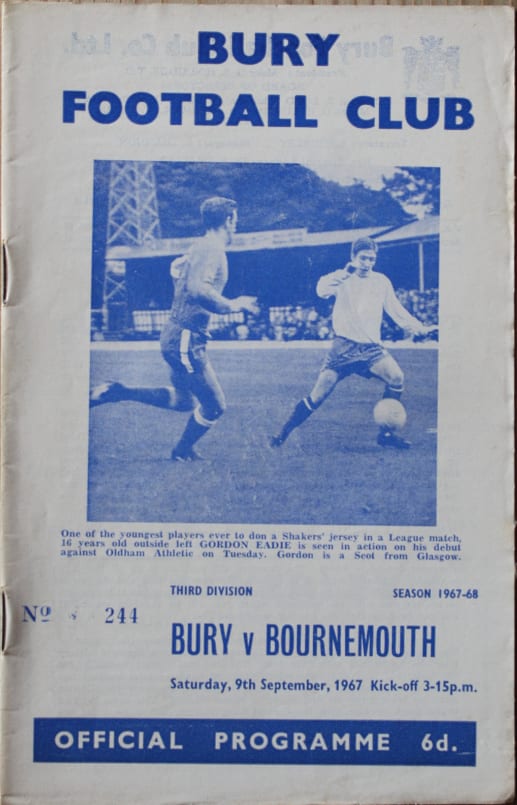 Match programme