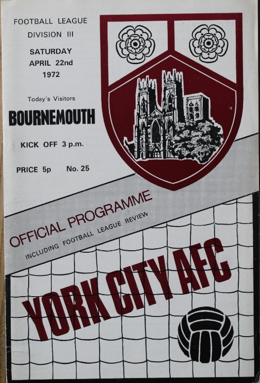 Match programme