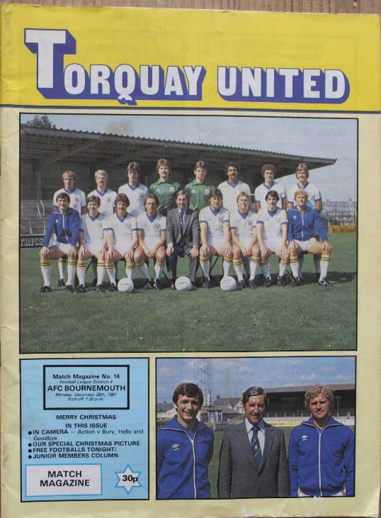 Match programme