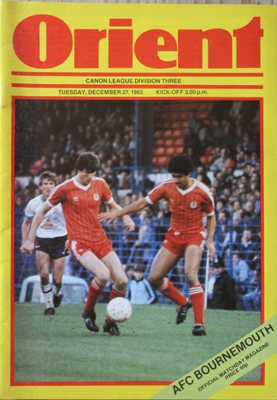 Match programme