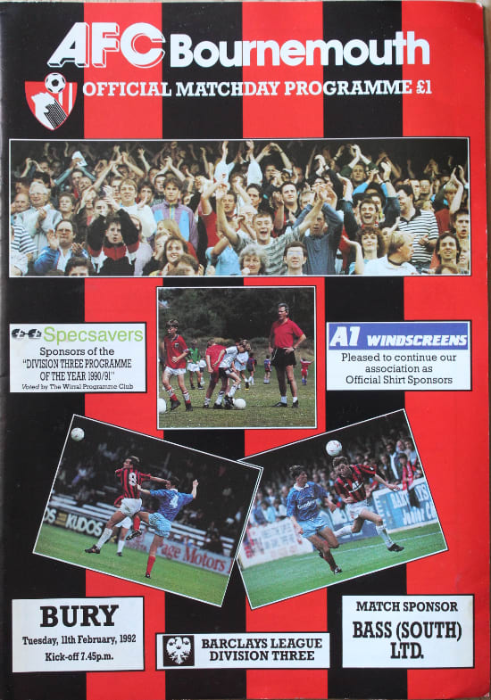 Match programme