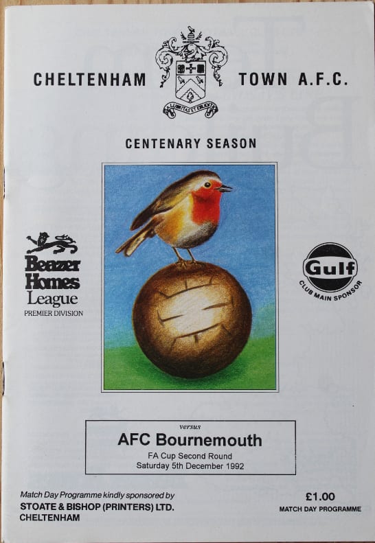 Match programme