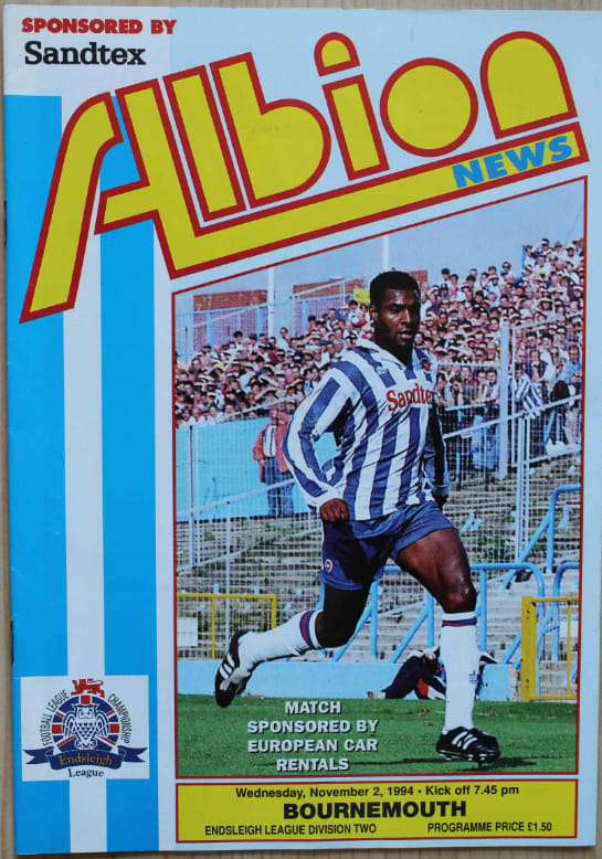 Match programme