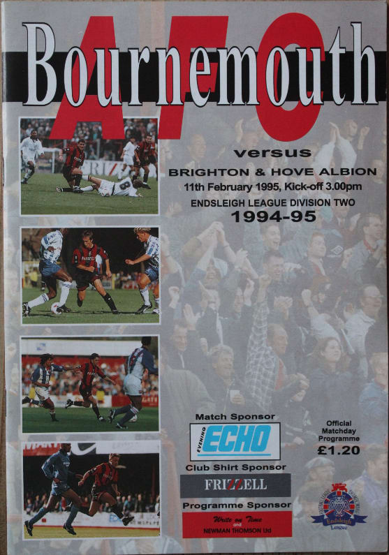 Match programme