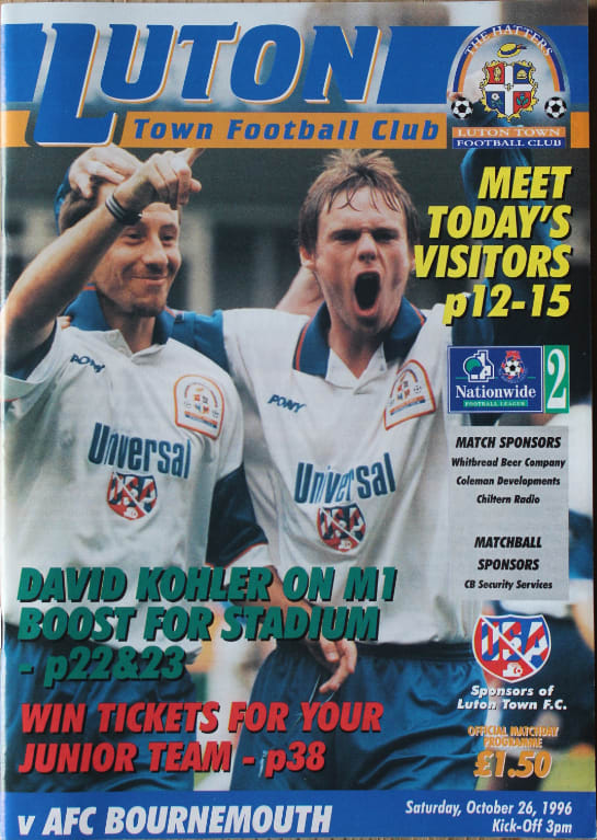 Match programme