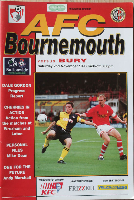 Match programme