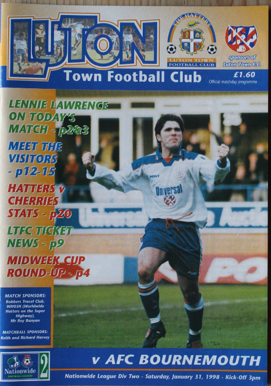 Match programme