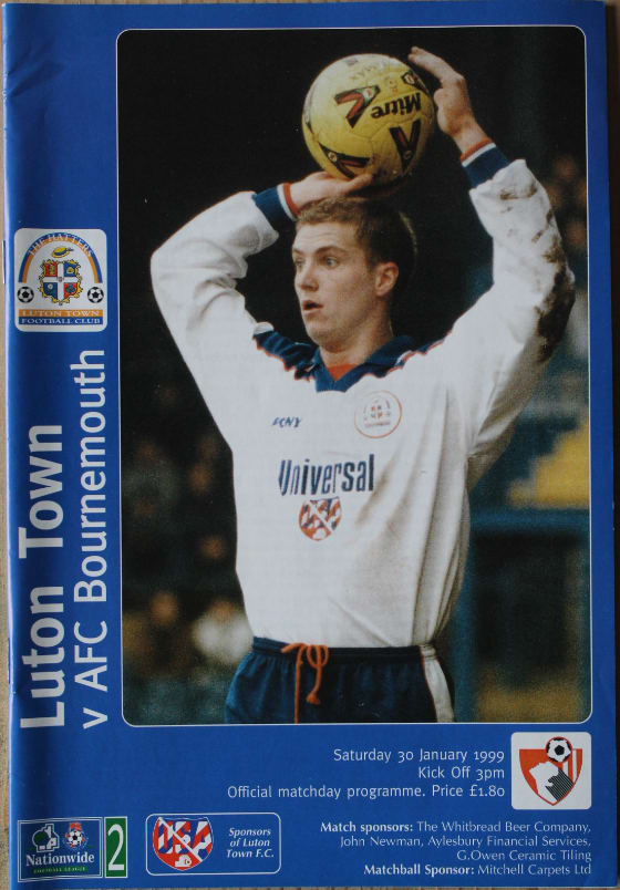 Match programme