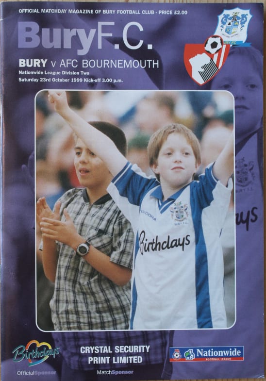 Match programme