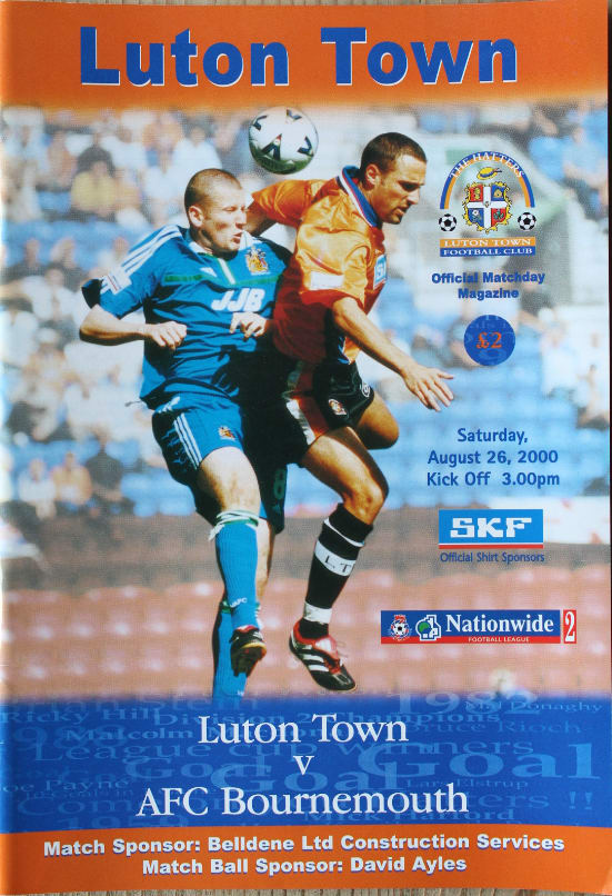 Match programme
