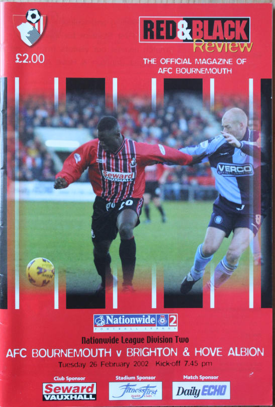 Match programme