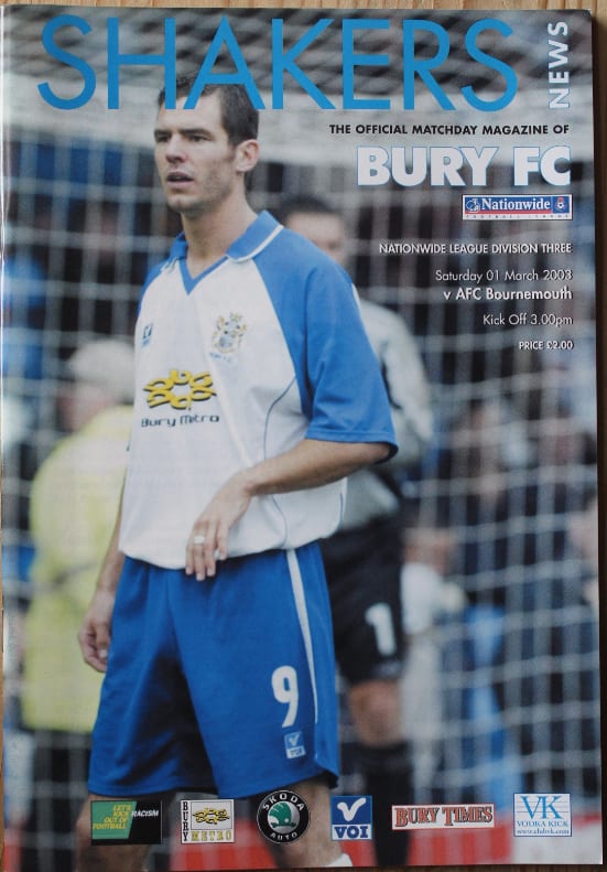 Match programme