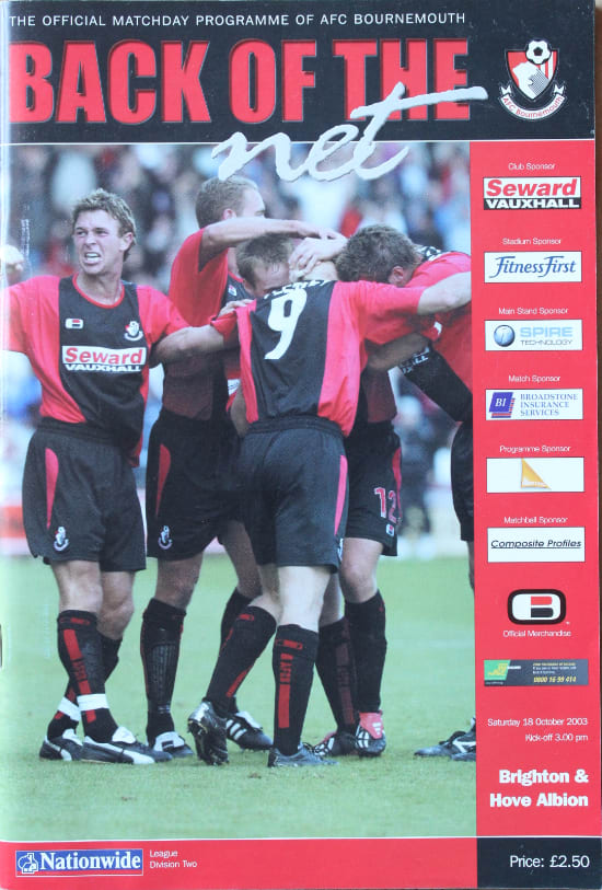 Match programme