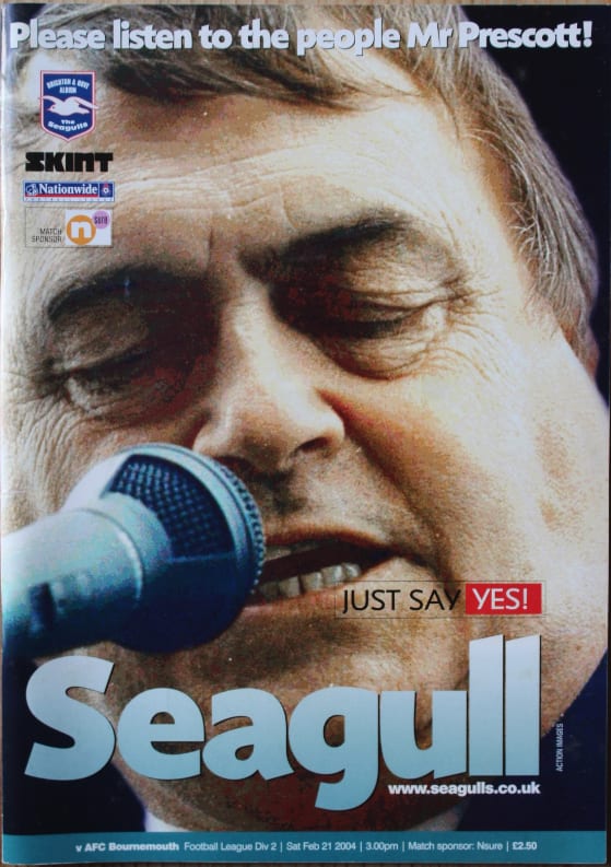 Match programme