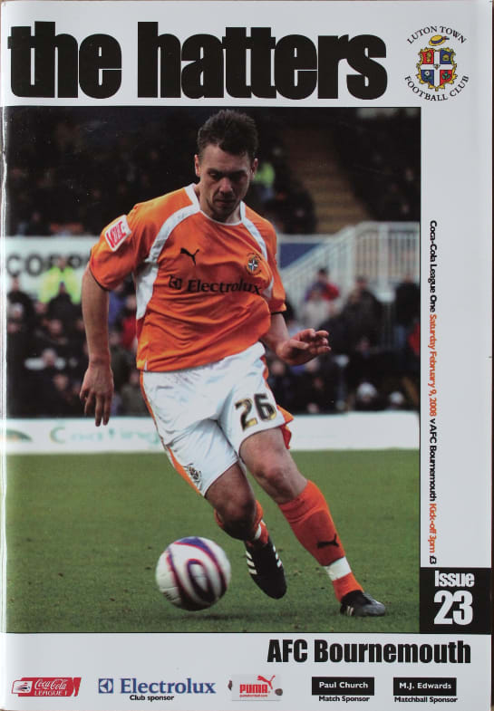 Match programme