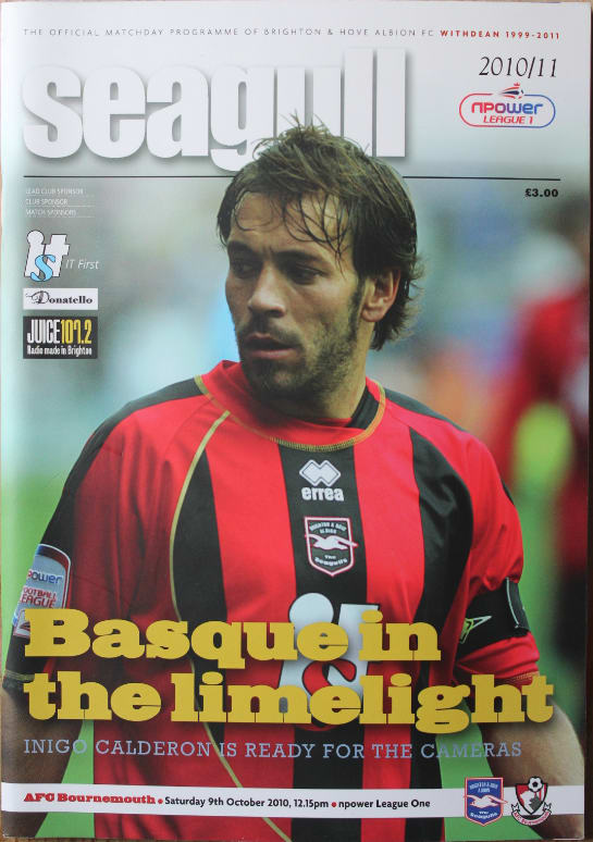 Match programme