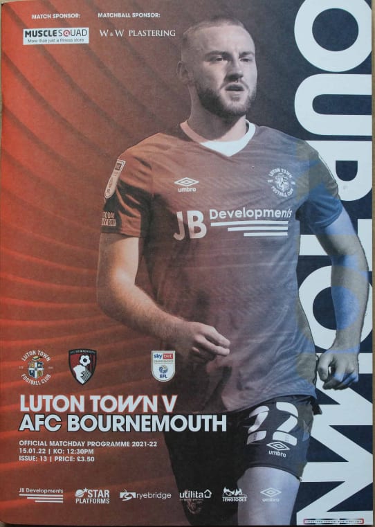 Match programme