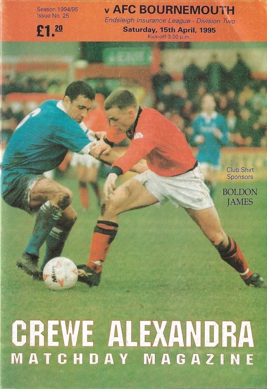 Match programme