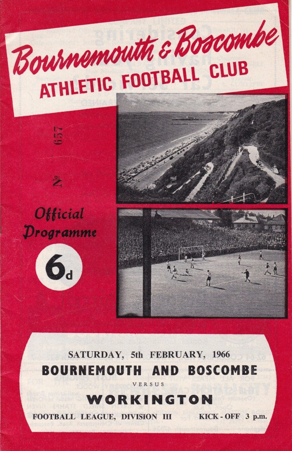 Match programme