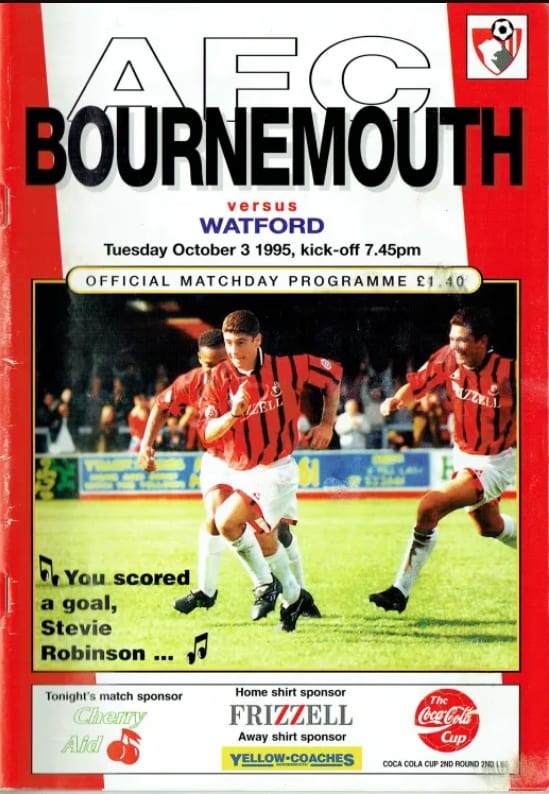Match programme