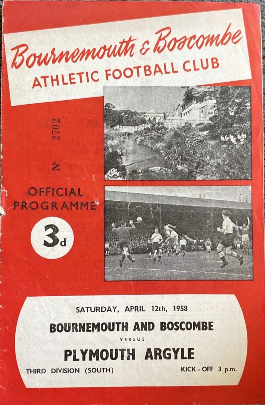 Match programme