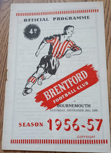 Match programme