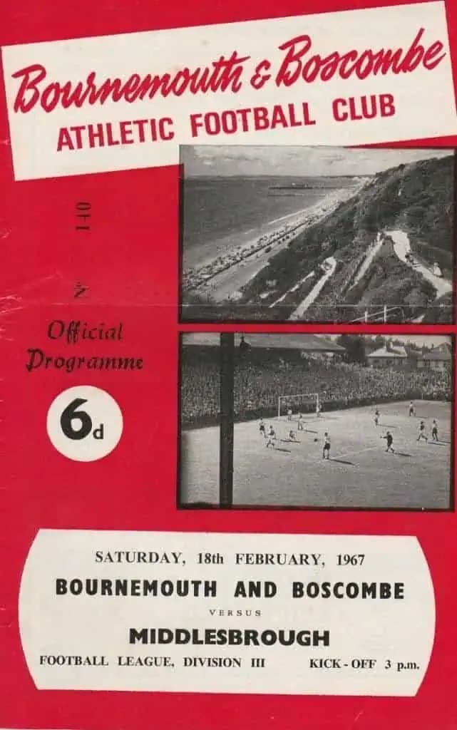 Match programme