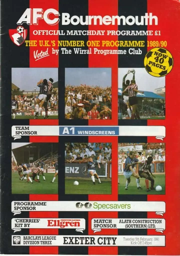 Match programme