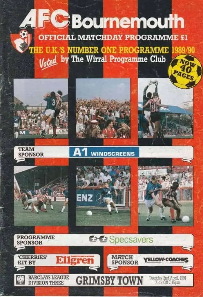 Match programme