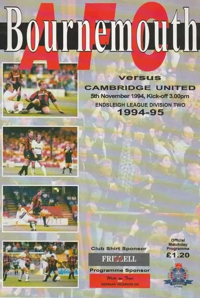 Match programme