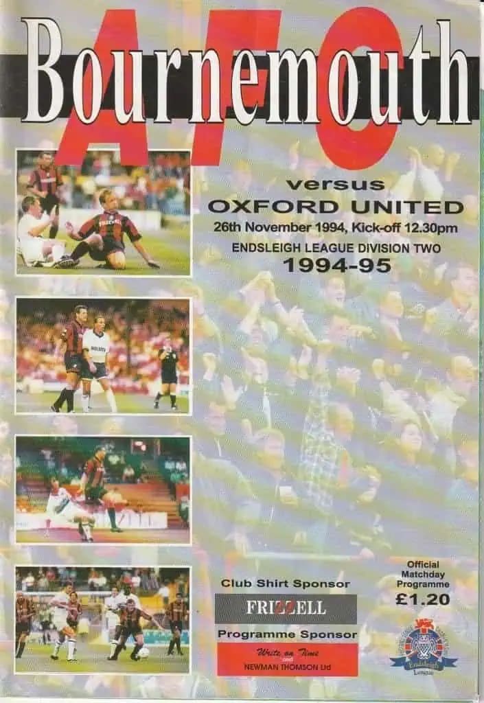 Match programme