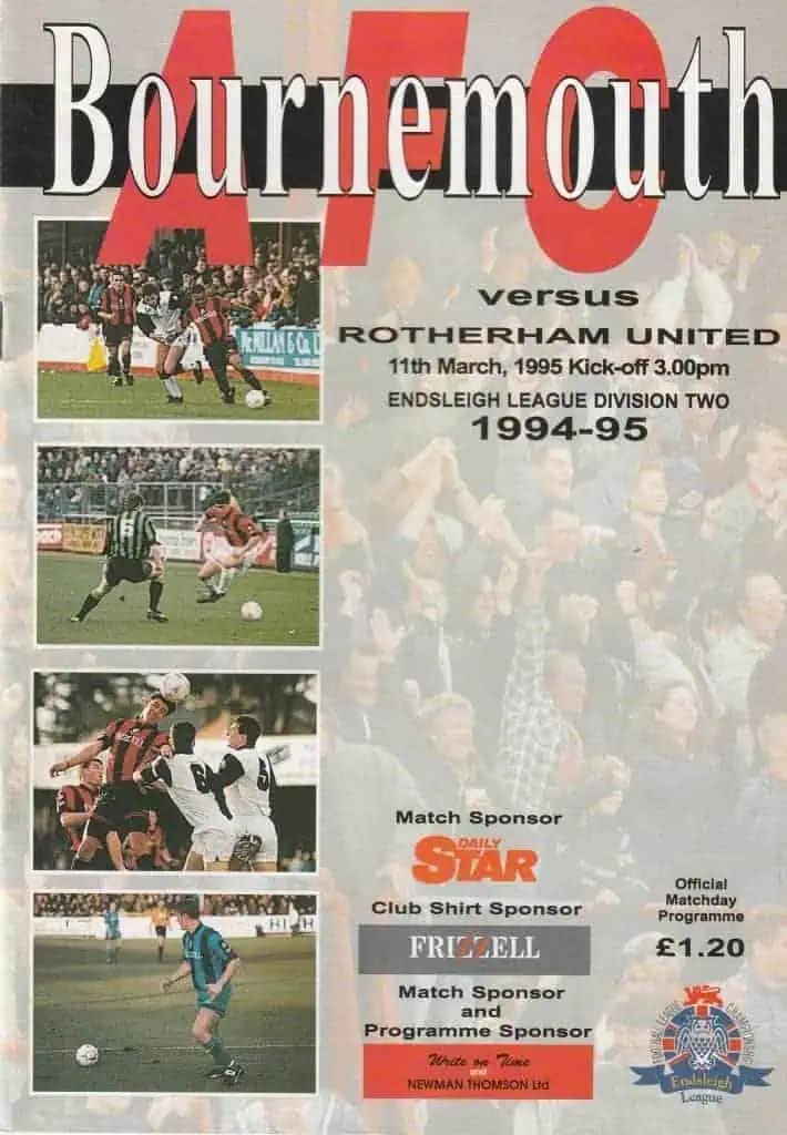 Match programme