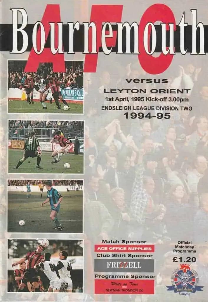 Match programme