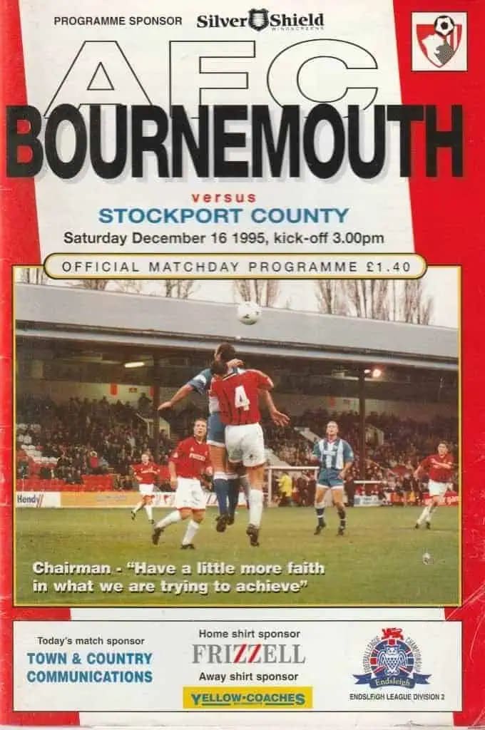 Match programme