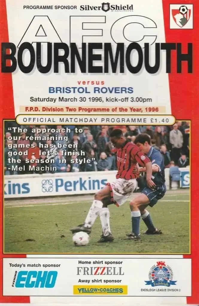Match programme