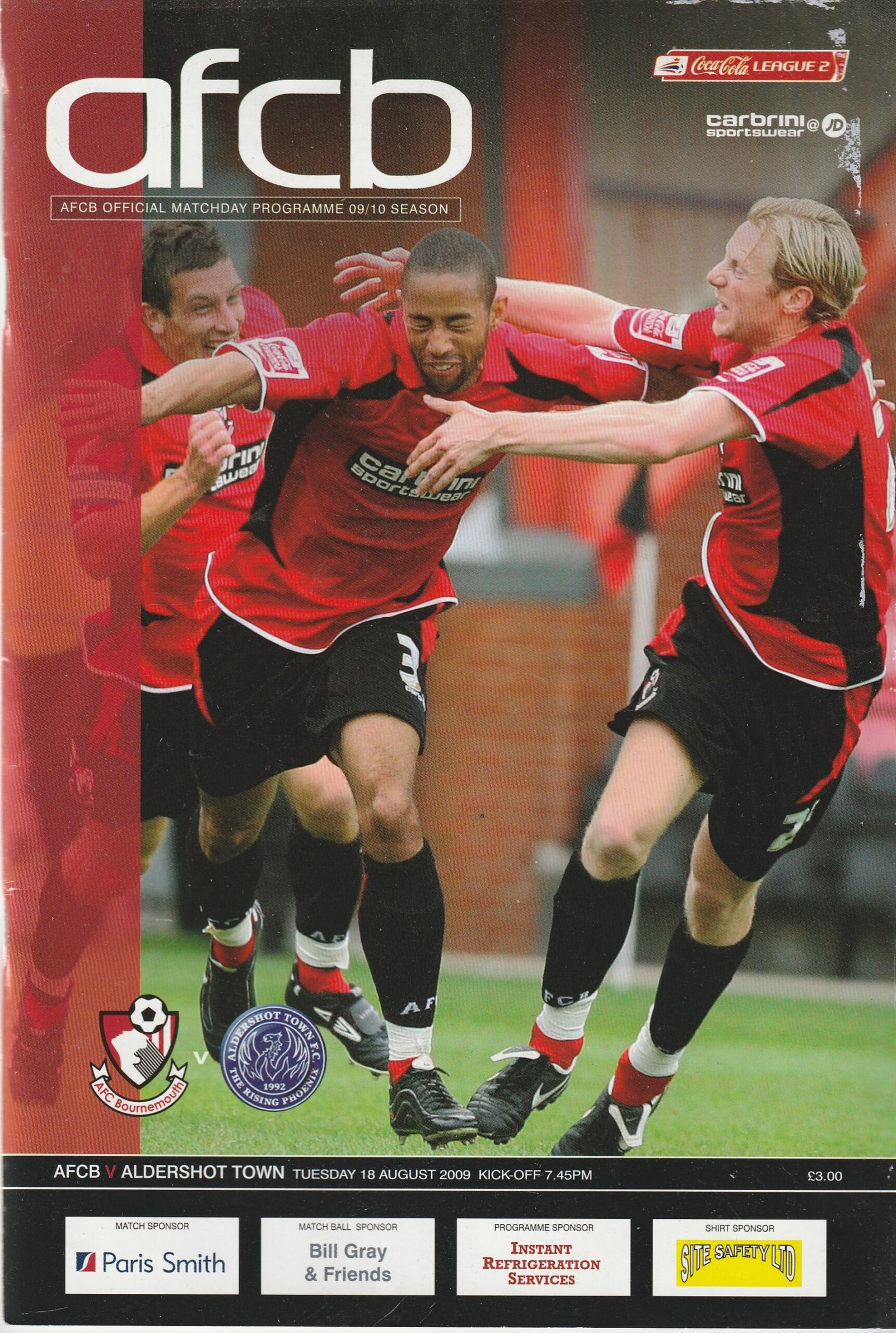 Match programme