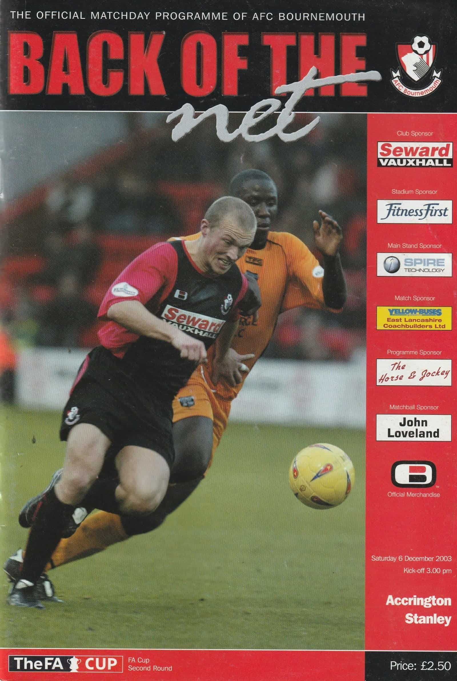 Match programme