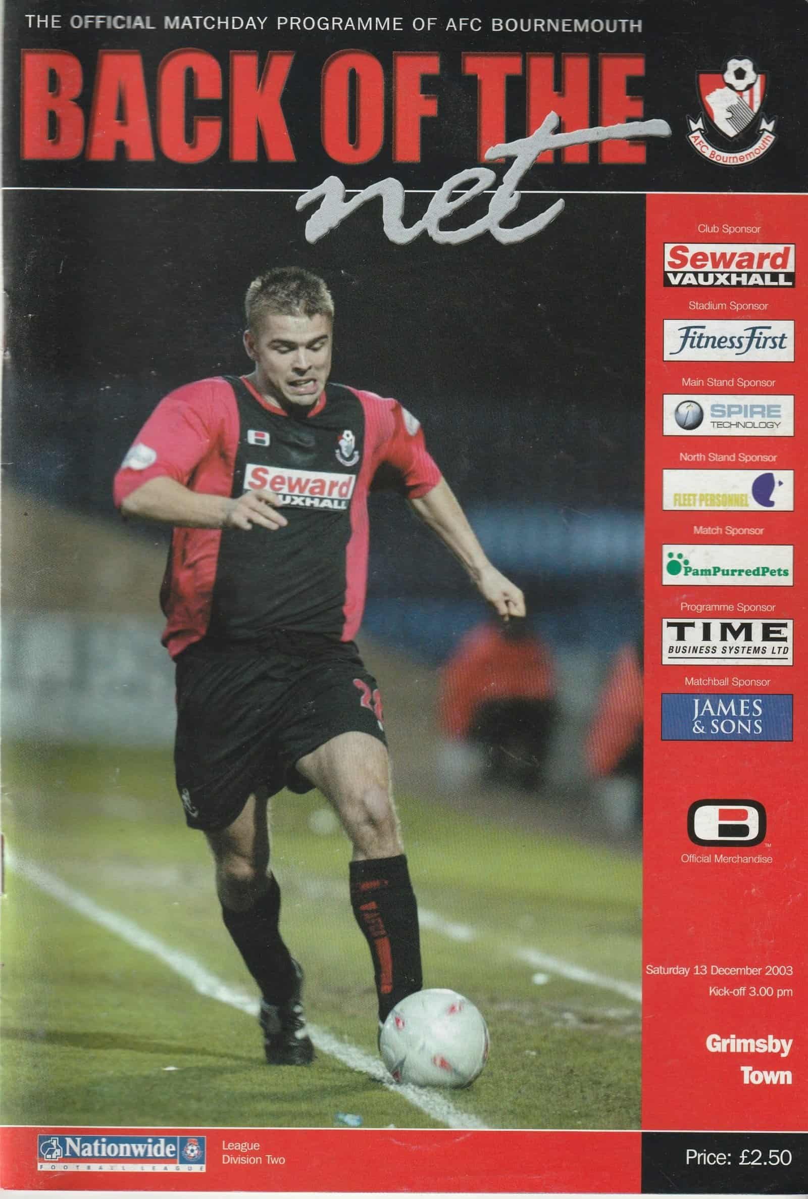 Match programme