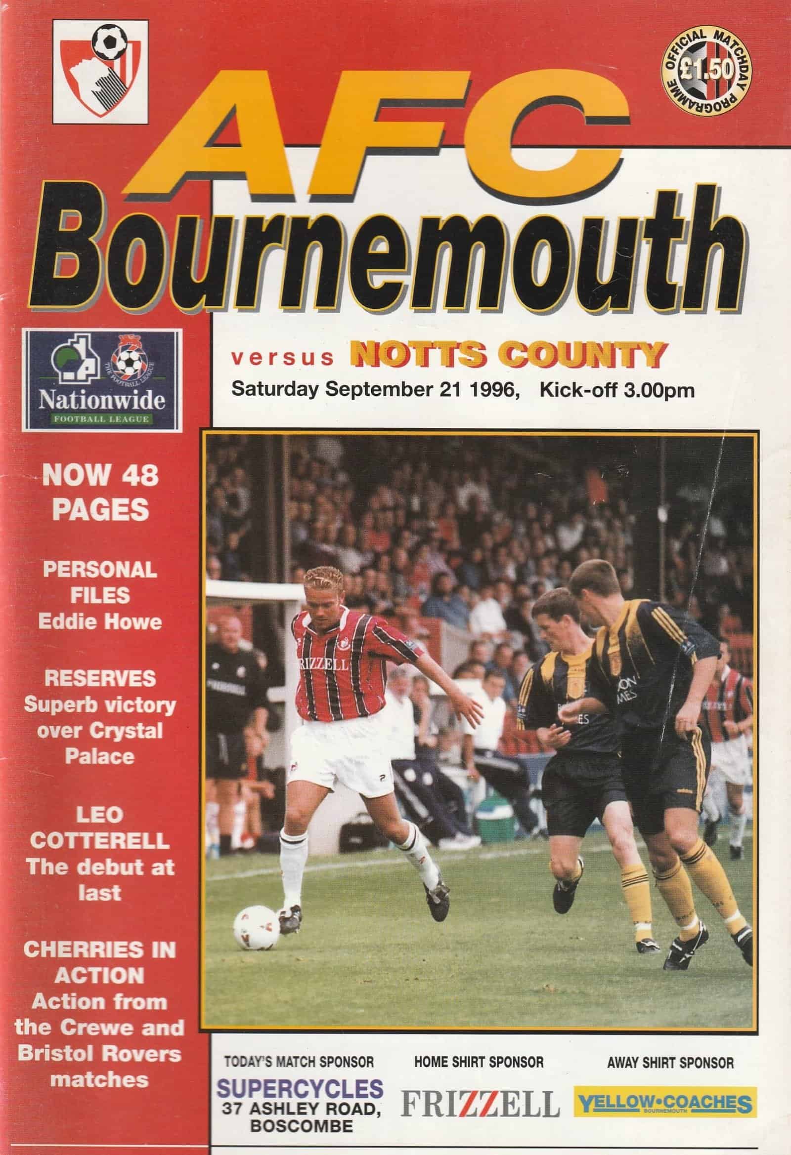 Match programme