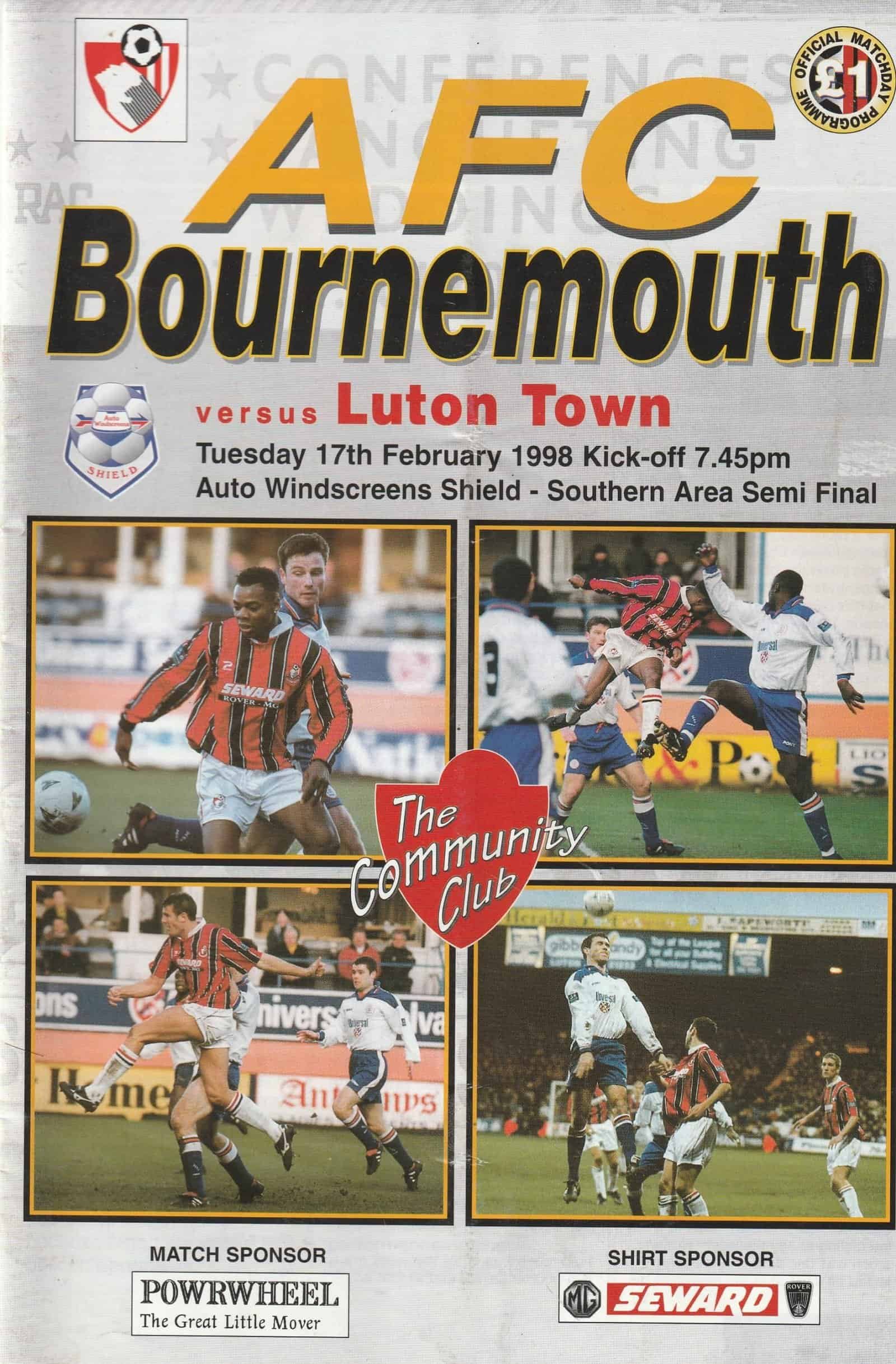 Match programme