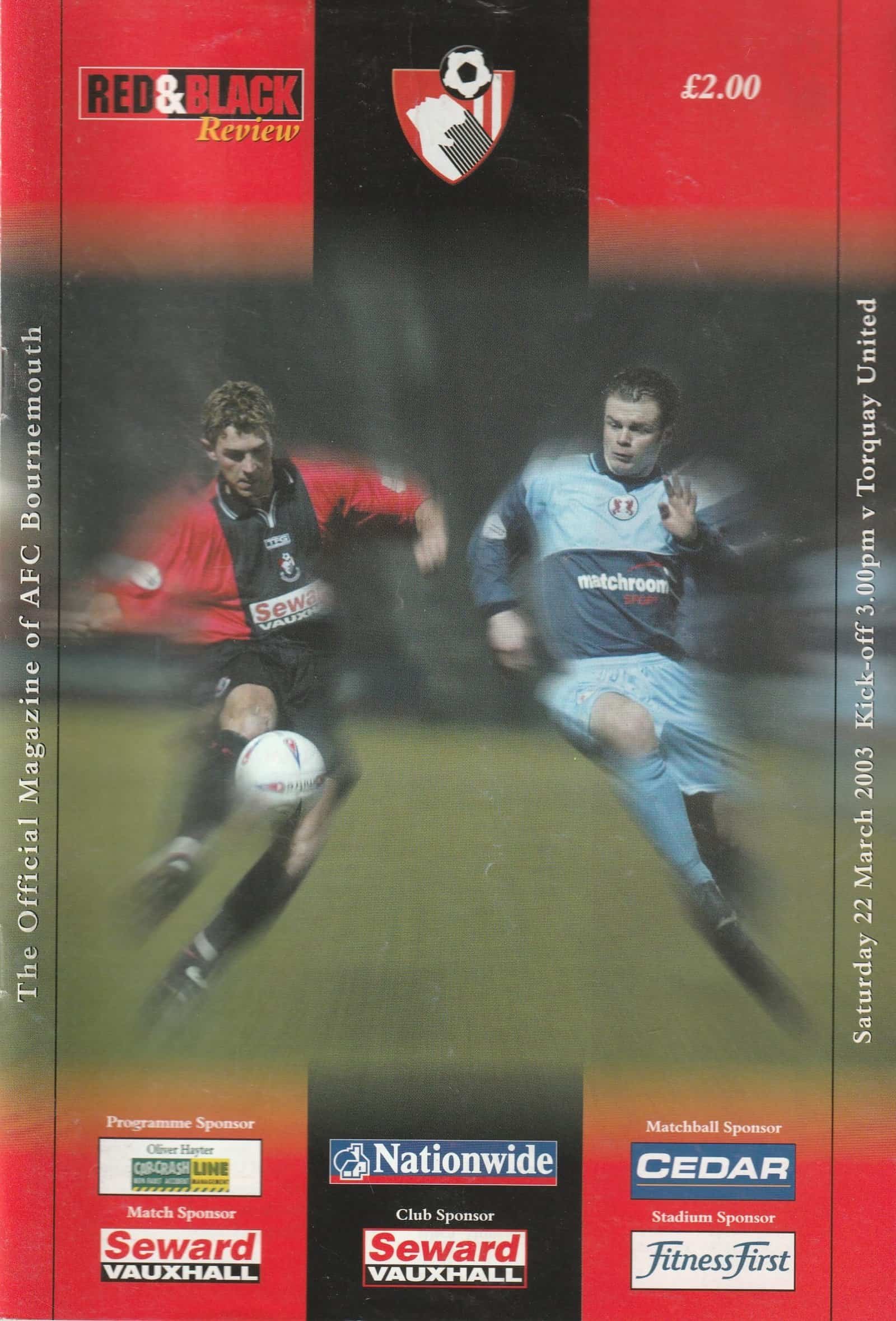 Match programme