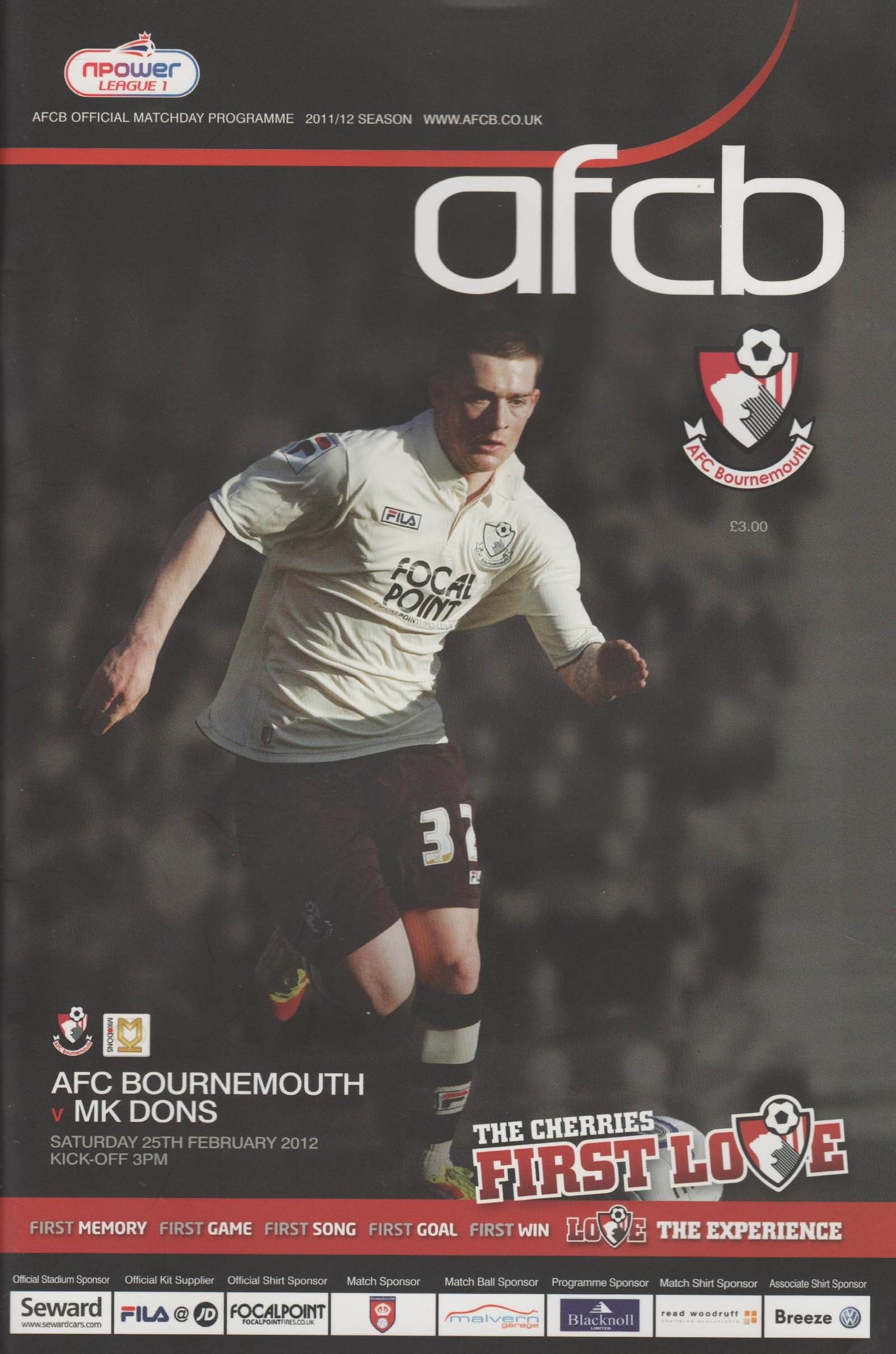 Match programme